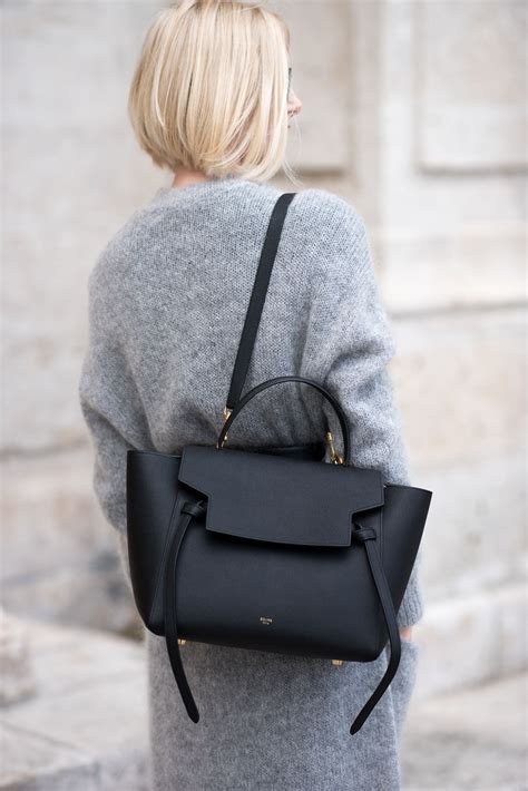 celine belt bag mineral|celine belt bag street style.